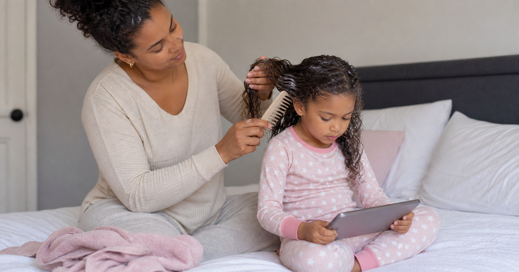 How to Detangle Your Child's Curly Hair Without the Meltdown