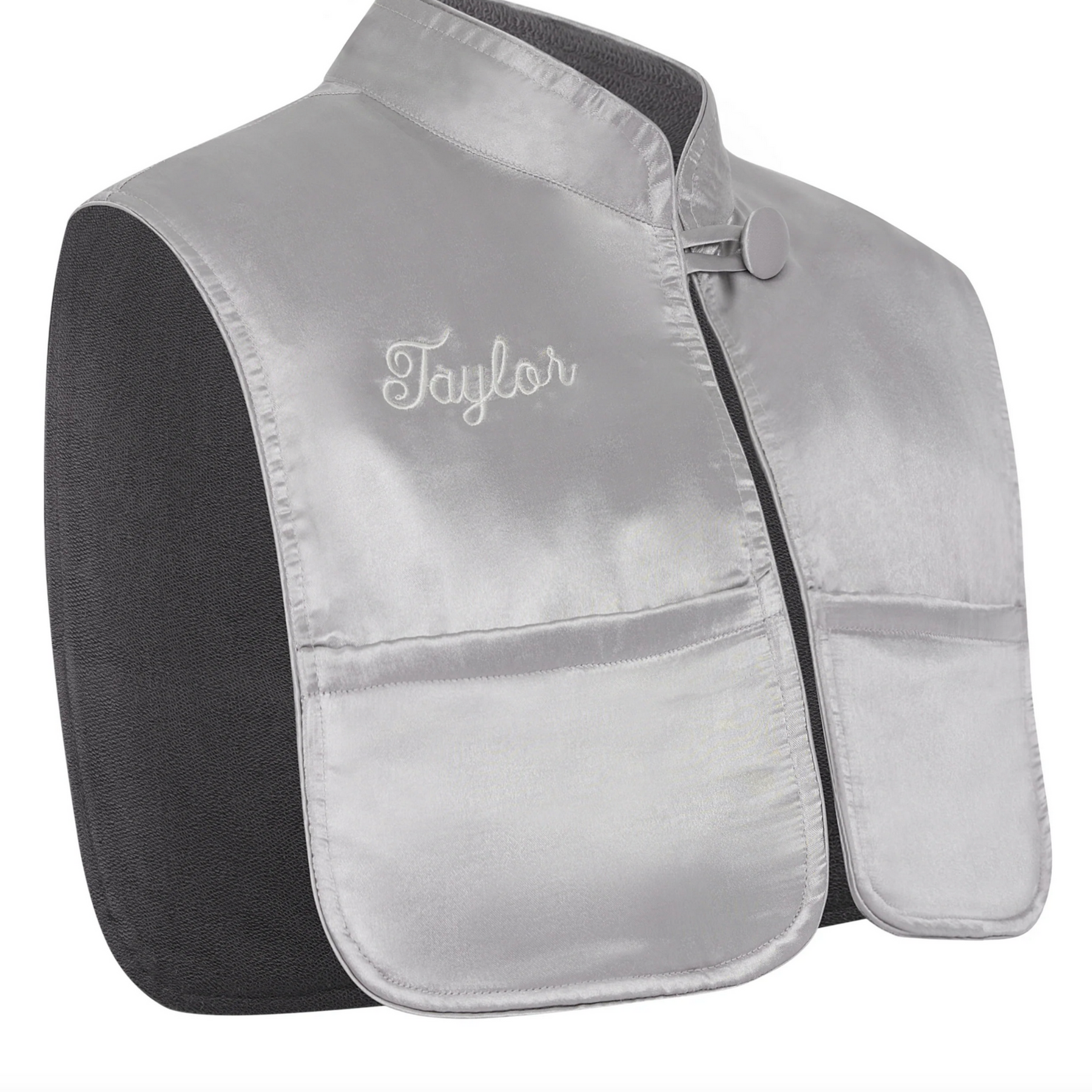 Monii Silver Satin Personalized