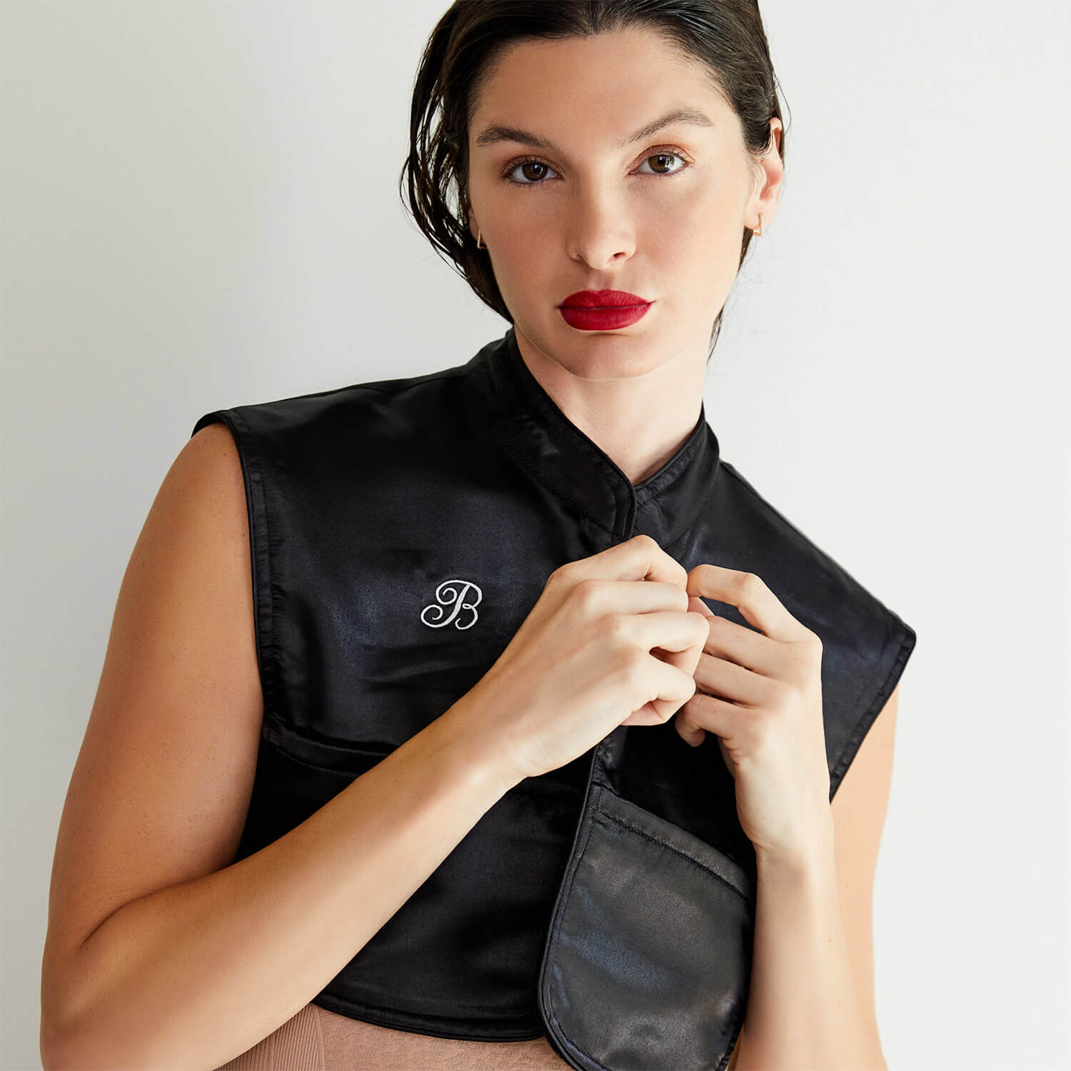 Moonlight Black Bridal Beauty Cape