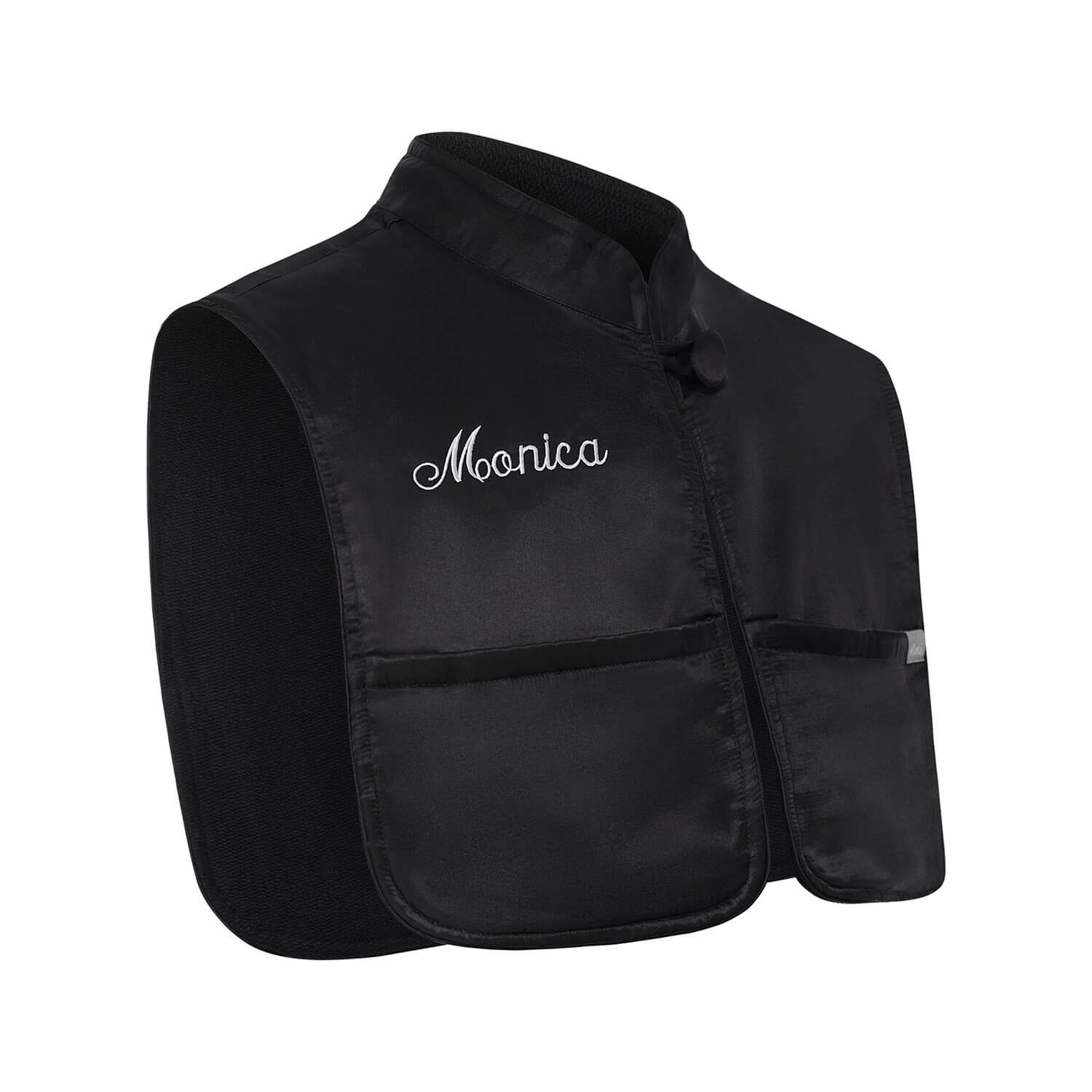 Moonlight Black Bridal Beauty Cape