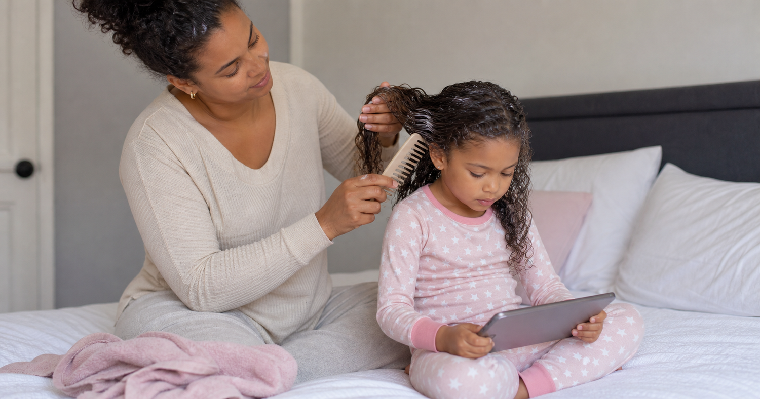 How to Detangle Your Child's Curly Hair Without the Meltdown