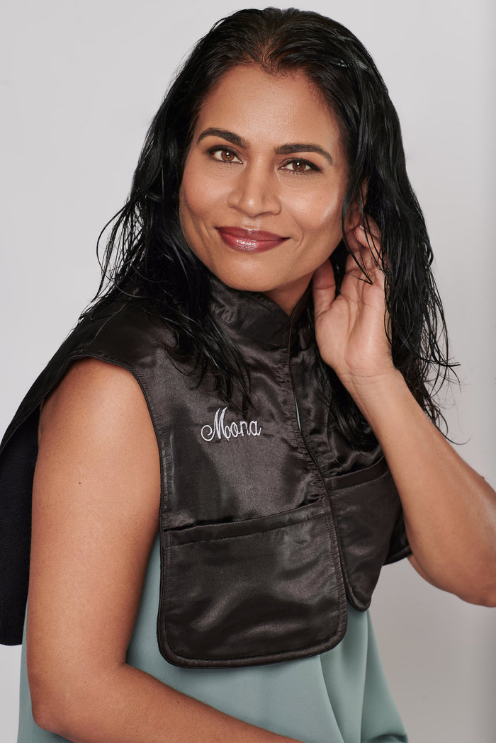 Monii Raj Monii | The Essential Hair Drying & Makeup Cape