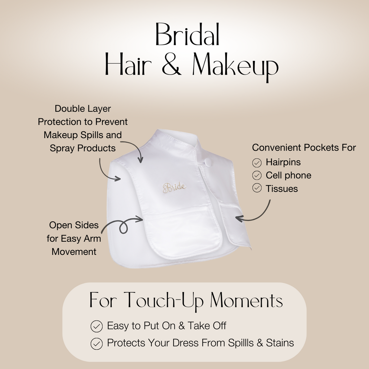 Bridal Hair and Makeup Monii Features