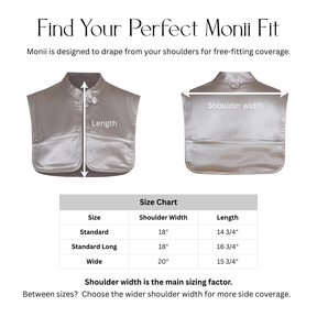 Majestic Silver Bridal Beauty Cape