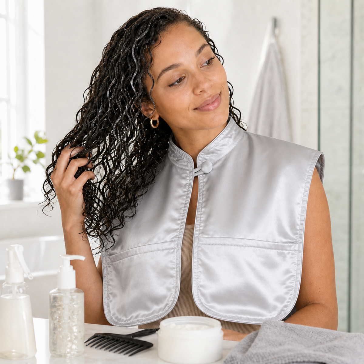 Monii Wearable Beauty Cover - Silver